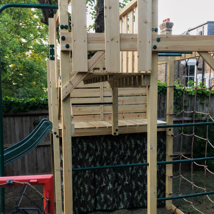Close up of a Home Flatpack Installation