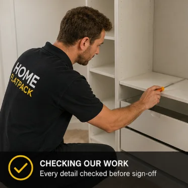 The Home Flatpack QMS in progress