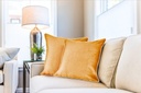 Plush Velvet Collection – Soft Touch Luxury Cushion Cover in Ochre - Gallery 1