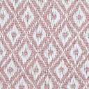 Stockholm Recycled Cotton Throw in Blush Pink - Image 2