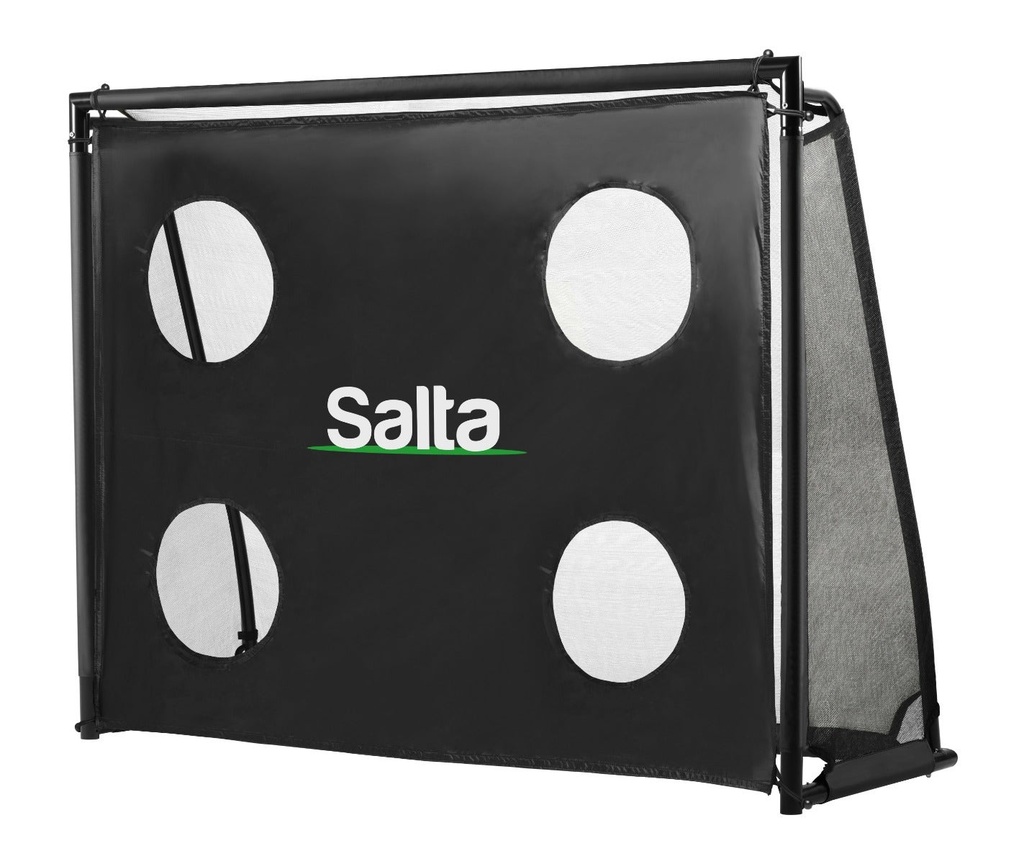 Black - Salta 220cm x 170cm x 80cm Legend Football Goal - Photo 2