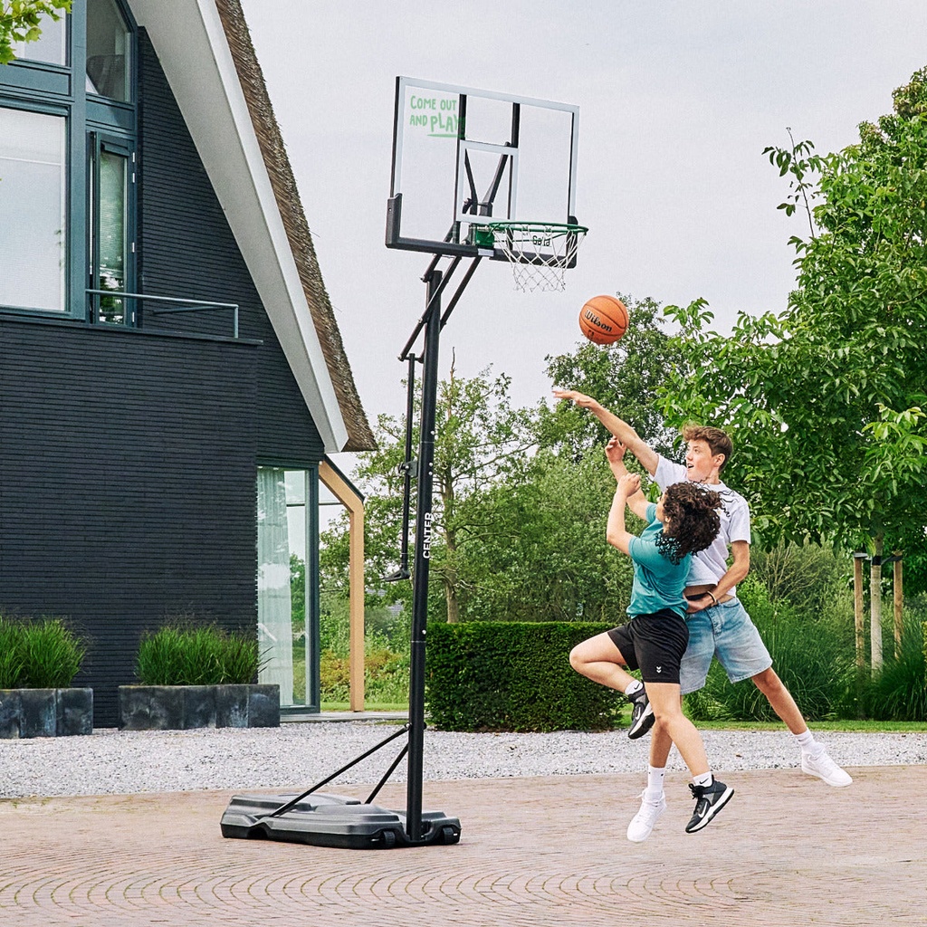 Black - Salta Centre Freestanding Basketball Hoop - Photo 3