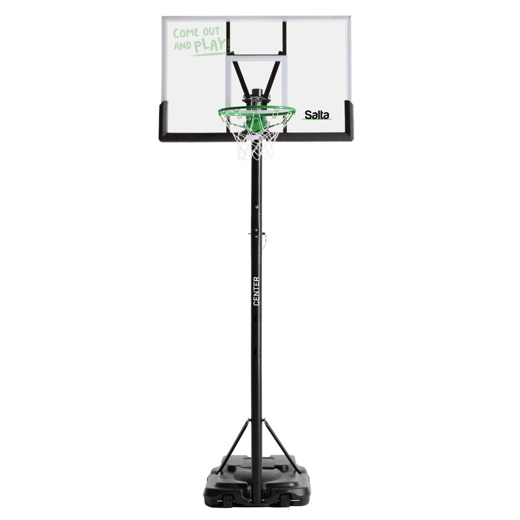Black - Salta Centre Freestanding Basketball Hoop - Photo 4