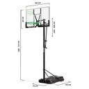 Black - Salta Centre Freestanding Basketball Hoop - Photo 5