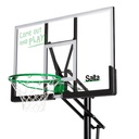 Black - Salta Centre Freestanding Basketball Hoop - Photo 7