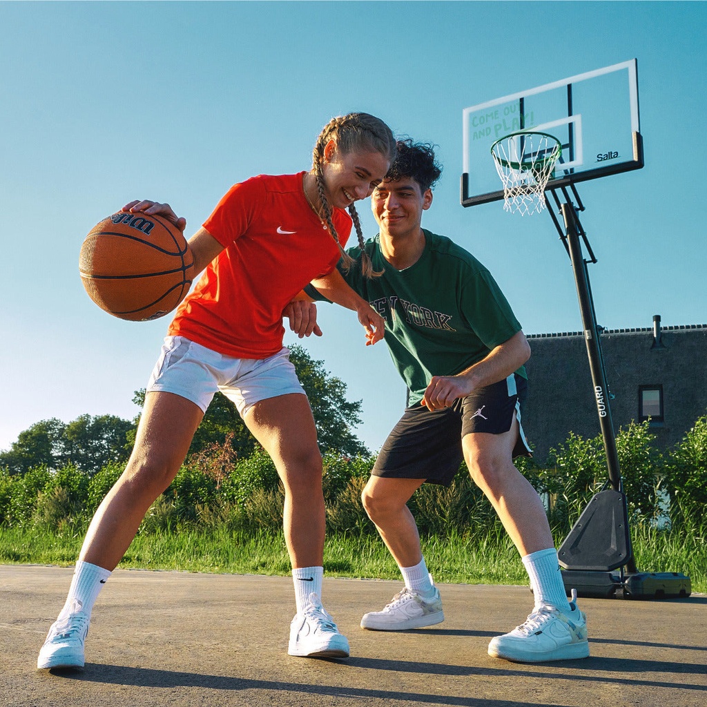 Black - Salta Guard Freestanding Basketball Hoop - Photo 2