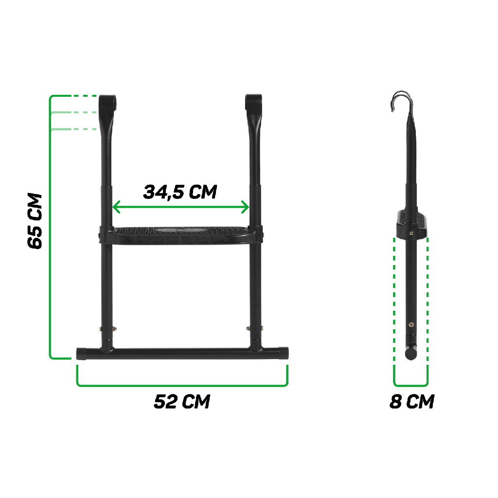 Black - Salta Trampoline Ladder - Photo 3