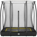 Black - 7ft x 5ft Salta Black Rectangular Comfort Edition Inground Trampoline with Enclosure - Photo 6