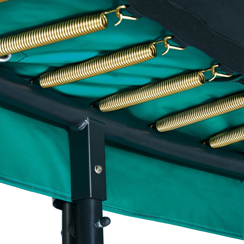 Green - 14ft Salta Green Round First Class Edition Trampoline with Enclosure - Photo 7
