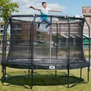 Black - 14ft Salta Black Round Premium Edition Trampoline with Enclosure - Photo 2