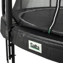Black - 14ft Salta Black Round Premium Edition Trampoline with Enclosure - Photo 6