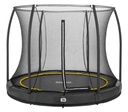 Black - 10ft Salta Black Comfort Edition InGround Round Trampoline with Enclosure - Photo 9