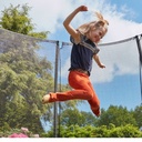 Green - 10ft Salta Green Comfort Edition InGround Round Trampoline with Enclosure - Photo 5