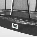 Black - 14ft x 8ft Salta Black Rectangular First Class Trampoline with Enclosure - Photo 6