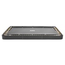 Black - 13ft x 8ft Salta Royal Baseground Black Rectangular Trampoline - Photo 9