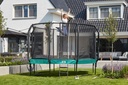 Green - 10ft Salta Green Round First Class Edition Trampoline with Enclosure - Photo 2