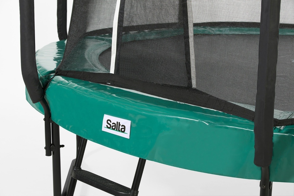 Green - 10ft Salta Green Round First Class Edition Trampoline with Enclosure - Photo 8