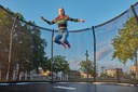 Black - 12ft Salta Black Round Premium Edition Trampoline with Enclosure - Photo 5