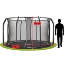 Black - 10ft Salta Black Royal Baseground Round Trampoline with Enclosure - Photo 4