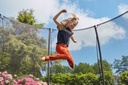 Green - 14ft Salta Green Comfort Edition InGround Round Trampoline with Enclosure - Photo 5