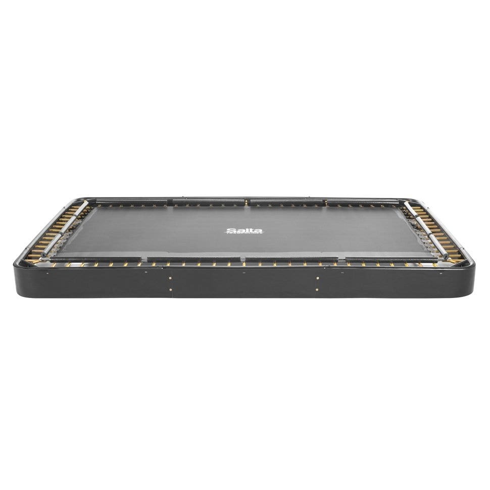 Black - 10ft x 7ft Salta Royal Baseground Black Rectangular Trampoline - Photo 9