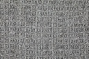 Waffle Recycled Cotton Throw in Silver - Image 6