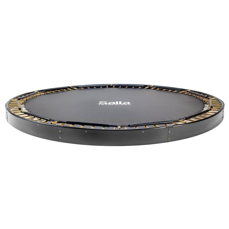 Black - 14ft Salta Royal Baseground Black Round Trampoline - Photo 8