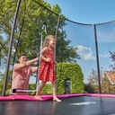 Pink - 7ft x 5ft Salta Pink Rectangular Comfort Edition Trampoline with Enclosure - Photo 5