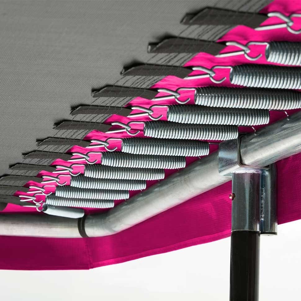 Pink - 7ft x 5ft Salta Pink Rectangular Comfort Edition Trampoline with Enclosure - Photo 7