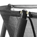 Black - 7ft x 5ft Salta Black Rectangular Comfort Edition Trampoline with Enclosure - Photo 8