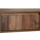 Wood Coffee Table with Handleless Drawer and Double-Sided Storage, Black+Gray - Photo 6