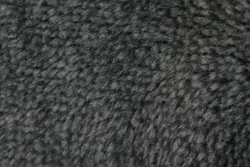 Plush Flannel Fleece Blanket - Super Soft Throw in Charcoal - Image 3