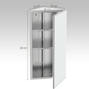 Stainless Steel Wall-Mounted Bathroom Cabinet 300mm image 3