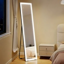LED Full-Length Mirror Freestanding 3 Colour Modes image 2