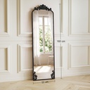 Full-Length Floor Mirror Baroque Metal Frame 50x160cm image 3