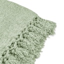 Camilla - Chenille Throw in Meadow Green - Image 2