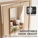 Full Length Wall Mirror 40x110cm Adjustable Gold image 5