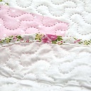 Devon - Quilted Patchwork Bedspread Set in Pink - Image 5