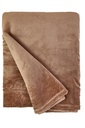 Plush Flannel Fleece Blanket - Super Soft Throw in Mink - Image 2