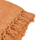 Camilla - Chenille Throw in Burnt Orange - Image 3