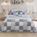 Worcester - Patchwork Bedspread Set - Image 2
