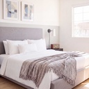 Camilla - Chenille Throw in Dove Grey - Image 6