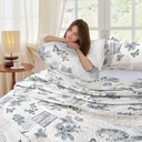 Hemmingway - Quilted Patchwork Bedspread Set - Image 3