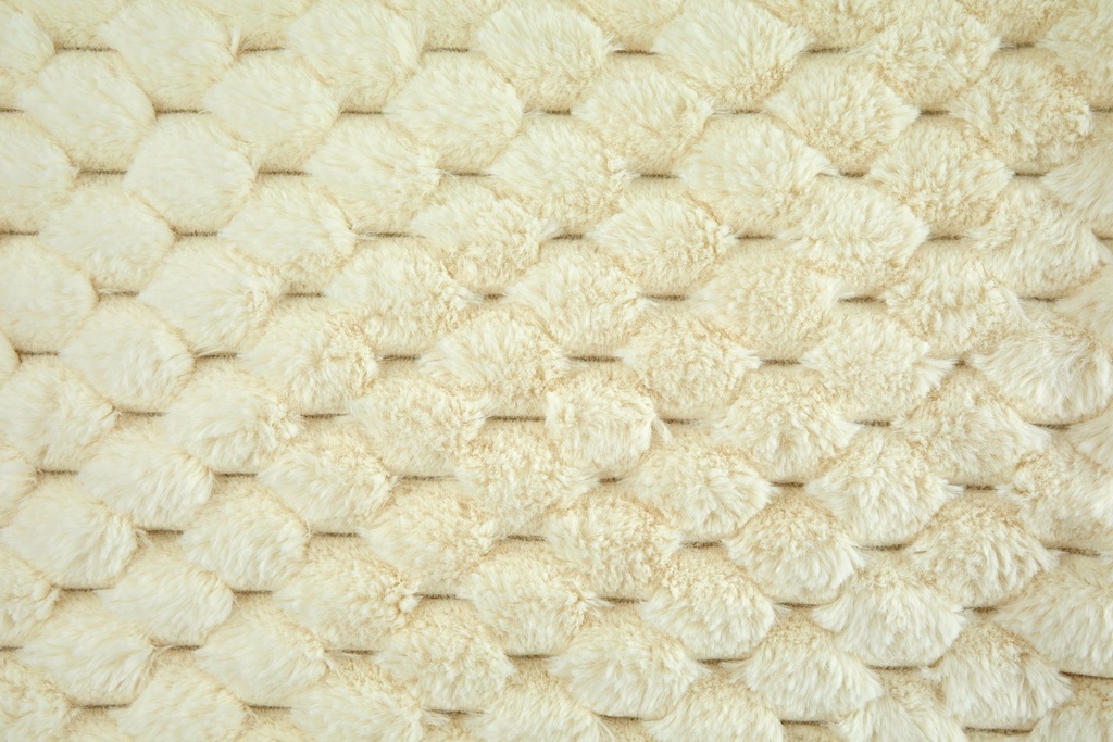 Leah Deluxe Throw in Cream - Image 5