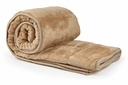 Weighted Sherpa Blanket in Taupe - Image 4