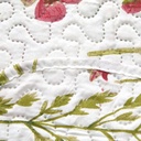 Poppies- Quilted Patchwork Bedspread Set - Image 5