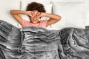 Weighted Sherpa Blanket in Grey - Image 3