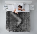 Weighted Sherpa Blanket in Grey - Image 4