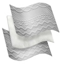 Eden - Quilted Bedspread Set in Silver - Image 3