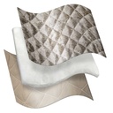Elysium Collection - Quilted Sequin Velvet Bedspread Set in Mink - Image 5